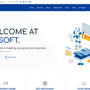 Ensoft - Technology and IT Solutions Multipurpose Responsive Website Template