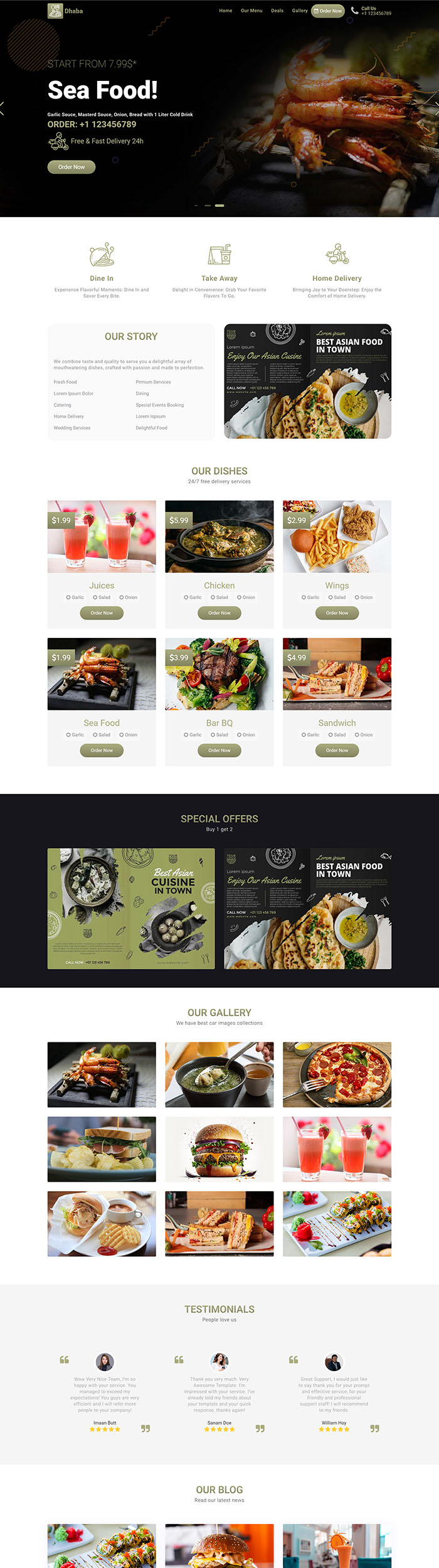 food-website